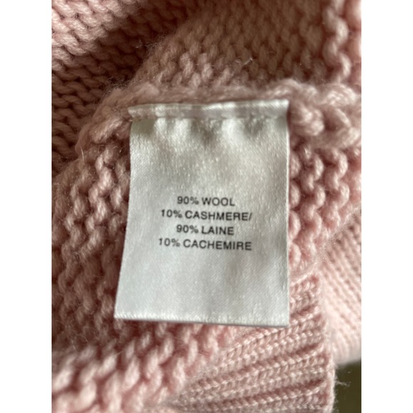 The Westside Cara Split Collar Wool/Cashmere Pullover - Picture 3 of 4